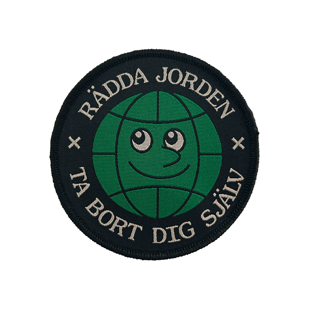 Rädda jorden – tygmärke