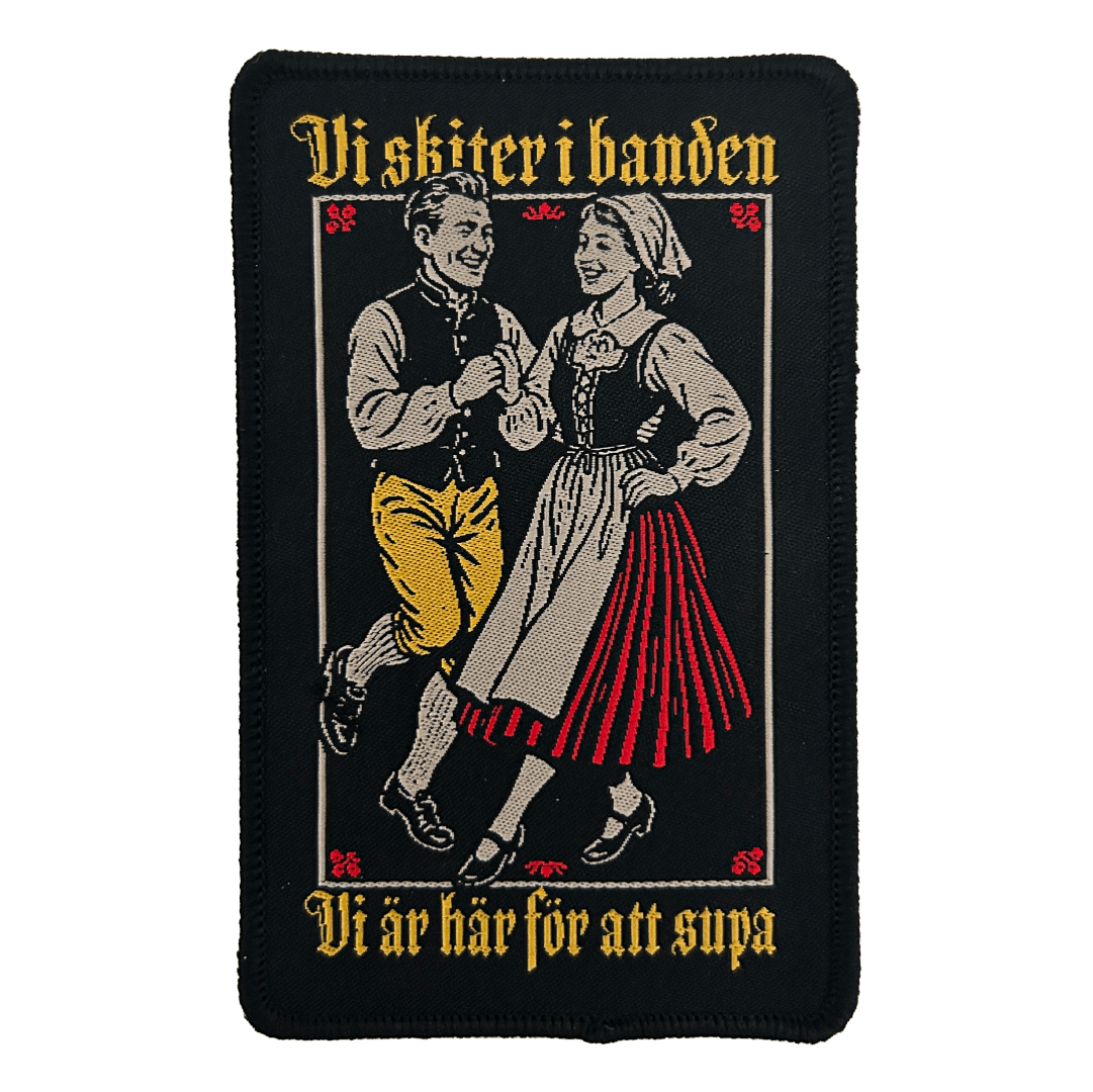 Skiter i banden – tygmärke