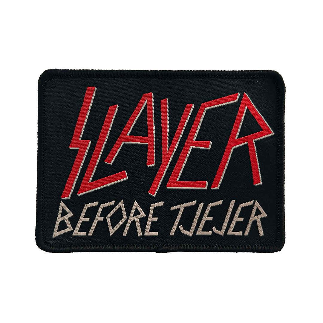 Slayer before tjejer – tygmärke