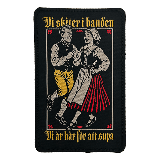Skiter i banden – tygmärke