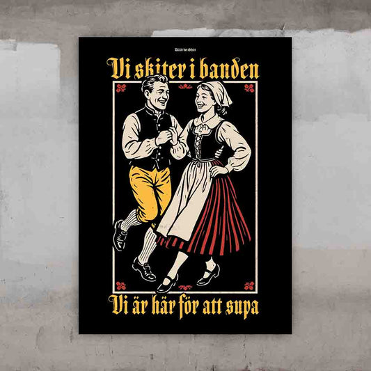 Skiter i banden